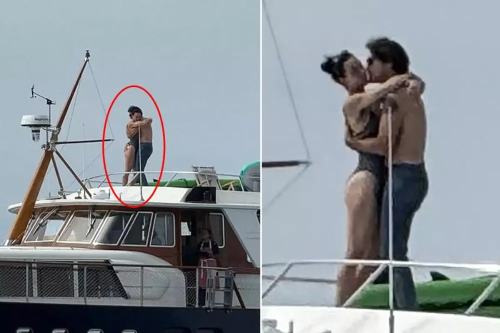 Katy Perry ile Justin Trudeau lüks yatta dudak dudağa görüntülendi!