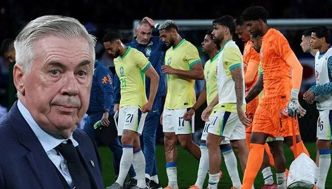 Carlo Ancelotti şoku yaşadı: Japonya-Brezilya maçında tarihi sonuç!