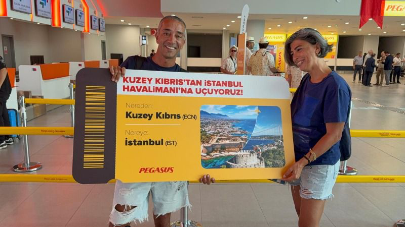 Pegasus, Ercan’dan İstanbul Havalimanı uçuşlarına başladı