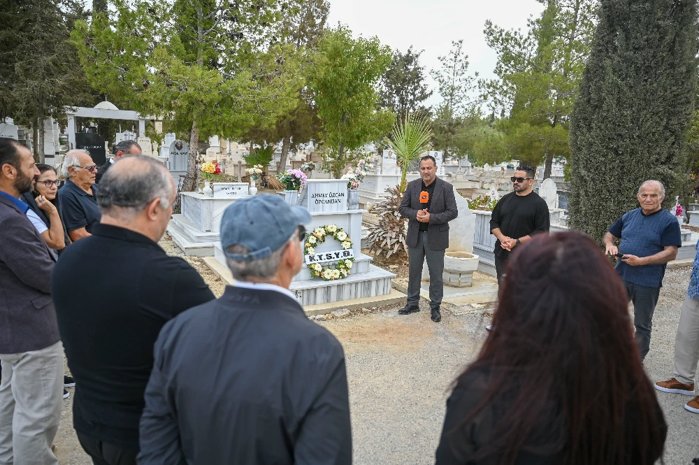 Özcan Özcanhan, ölümünün 2. yılında kabri başında anıldı