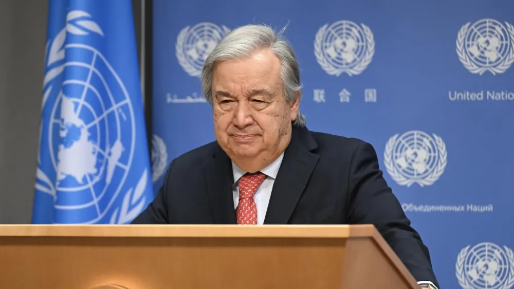 Guterres, İsrail