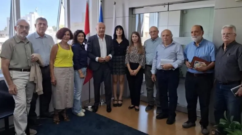 İki Toplumlu Barış İnisiyatifi, İsviçre Büyükelçisi ile görüştü