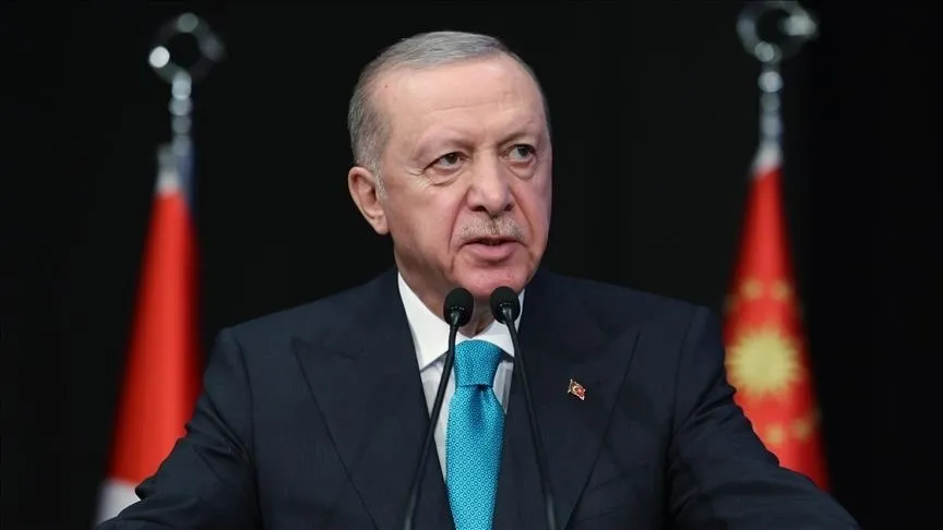  Erdoğan: “Bugün atılan önemli adımın hayırlara vesile olmasını diliyorum