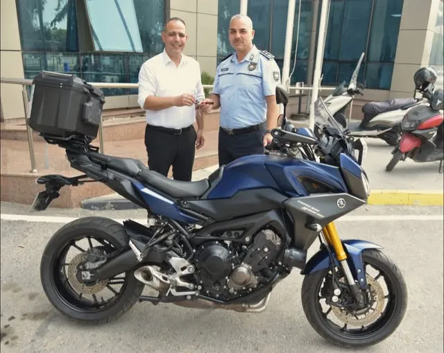 LTB’den Lefkoşa Polis Müdürlüğü’ne motosiklet