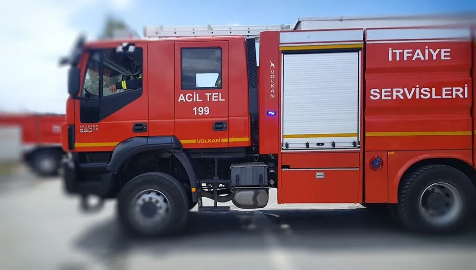  Seyir halindeki araçta yangın