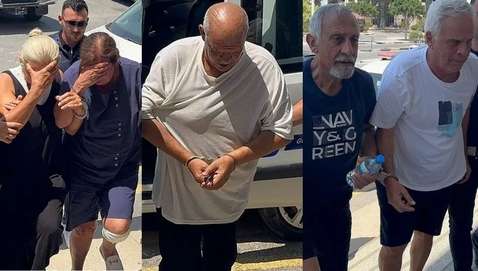 Ajan faaliyetleri yürüttüğü iddia edilen 5 Kıbrıslı Rum, manşetlerde!