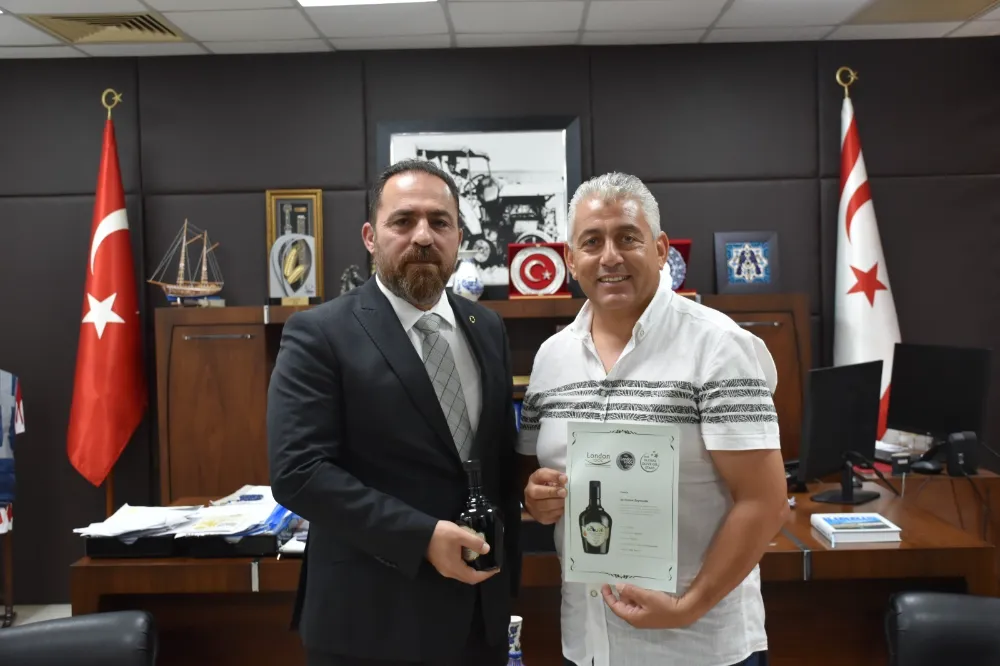  Çavuş: “ Ülkemizdeki özgün bir ürünün uluslararası ödüle layık görülmesi gurur verici”