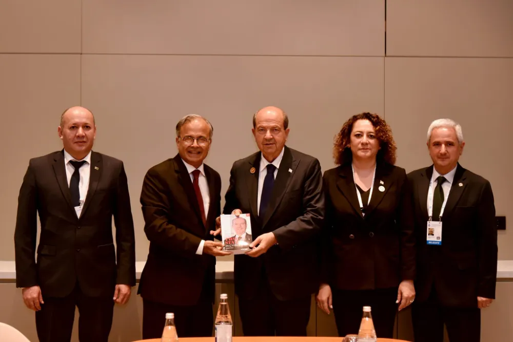 Cumhurbaşkanı Tatar, EİT Genel Sekreteri Büyükelçi Khan ile görüştü