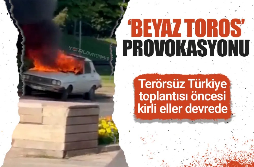 TBMM önünde ‘beyaz Toros’ provokasyonu