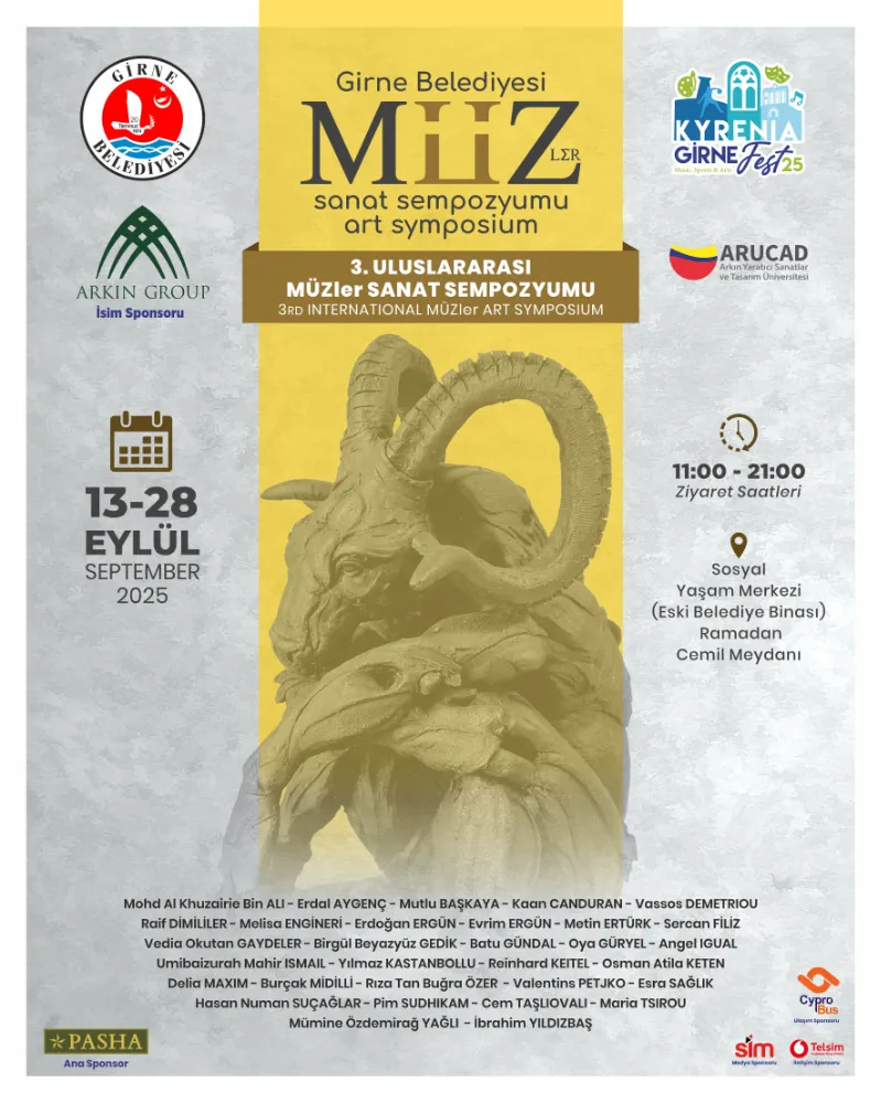 3. Uluslararası MÜZ-ler Sanat Sempozyumu 13 – 28 Eylül tarihleri arasında gerçekleştirilecek