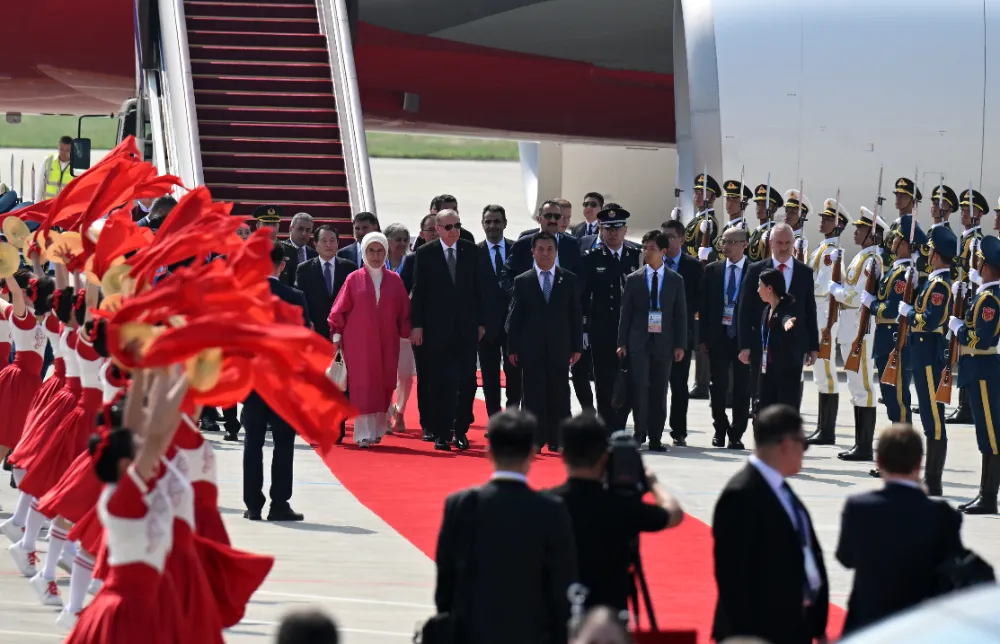 Türkiye Cumhurbaşkanı Erdoğan, Çin