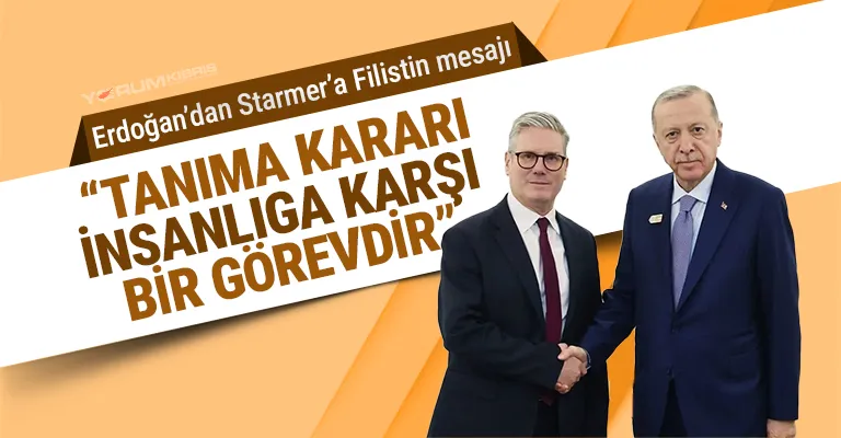 Türkiye Cumhurbaşkanı Erdoğan, Keir Starmer ile Gazze