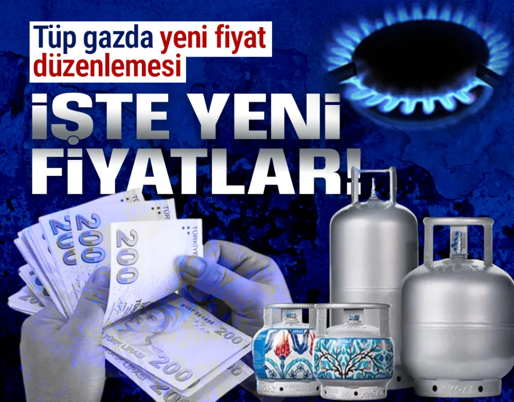 Tüp gazın fiyatı değişmedi