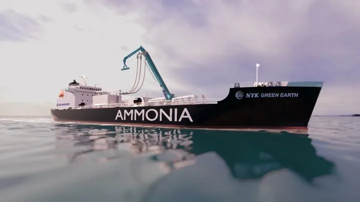 Amonyakla çalışan dünyanın ilk gemi motoru tanıtıldı