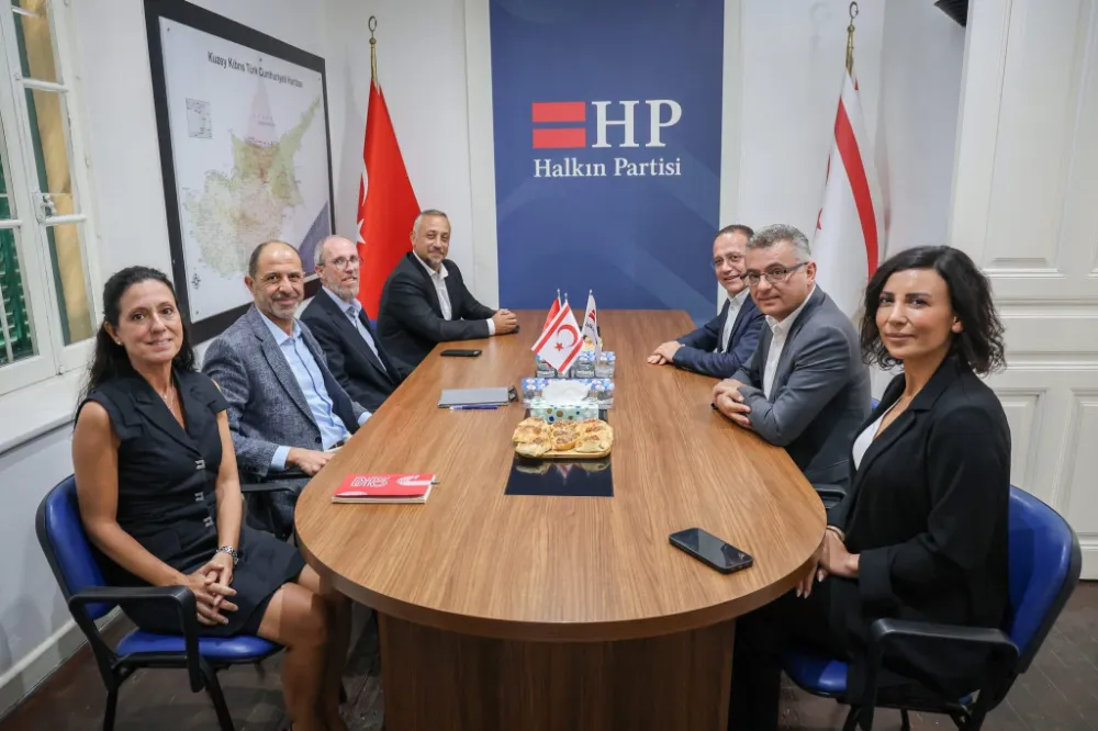 Özersay: CTP heyeti ziyarete geldi